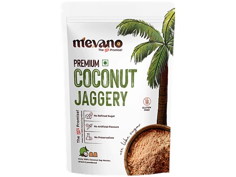 Mevano Premium Coconut Jaggery Powder, 1 kg
