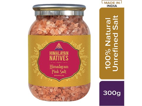 Himalayan Natives Pink Salt/Uppu Granules, 300 g