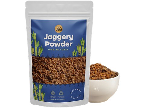GO DESi Jaggery Powder, 500 g