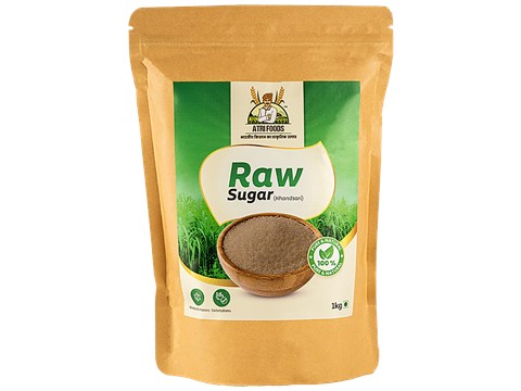 Atri Foods Raw Sugar Khandsari, 1 kg