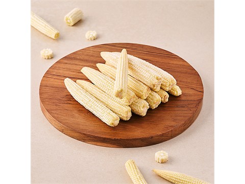 fresho! Baby Corn - Peeled, 500 g