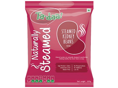 Tadaa Rajma - Naturally Steamed, 220 g