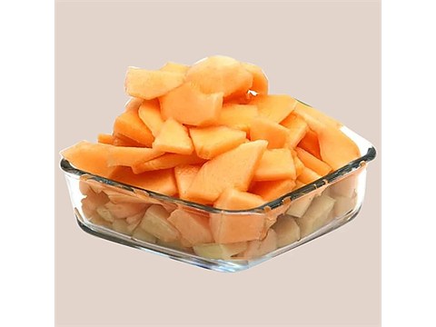 fresho! Muskmelon - Diced, 1 Pc