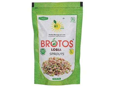Brotos Lobia Sprouts - Dehydrated, 80 g