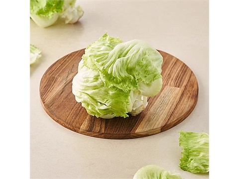 fresho! Iceberg Lettuce - Hydroponically Grown, Green, 1 pc