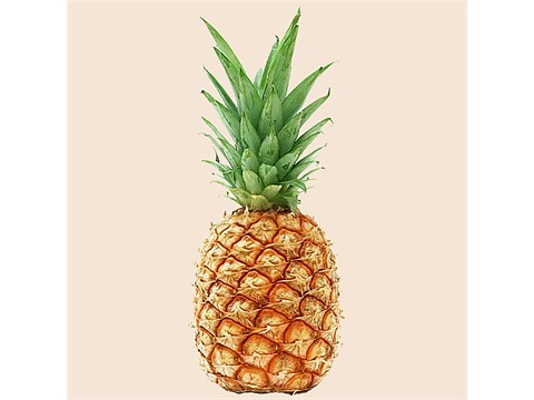 fresho! Pineapple - Organically Grown, 1 pc