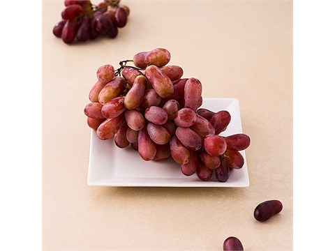 fresho! Crimson Grapes Seedless, 250 g