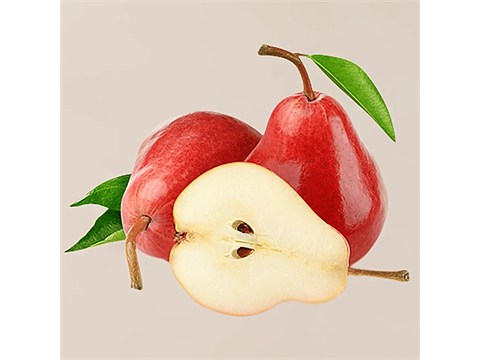 fresho! Pear - Red, Imported, 2 pcs