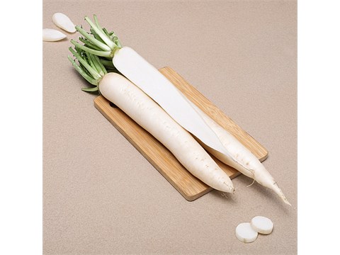 fresho! Radish - With Leaves, White, 1 kg