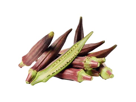 fresho! Ladies Fingers - Organically Grown, Red, 250 g