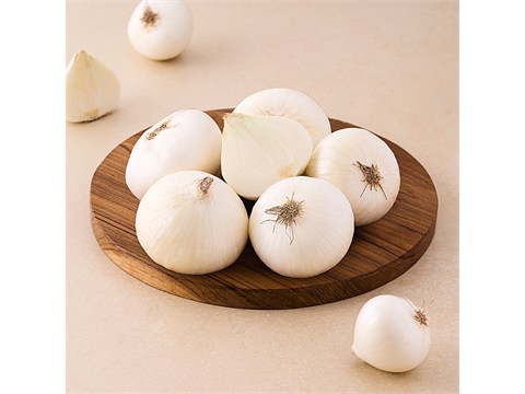 fresho! Onion - White, 1 kg