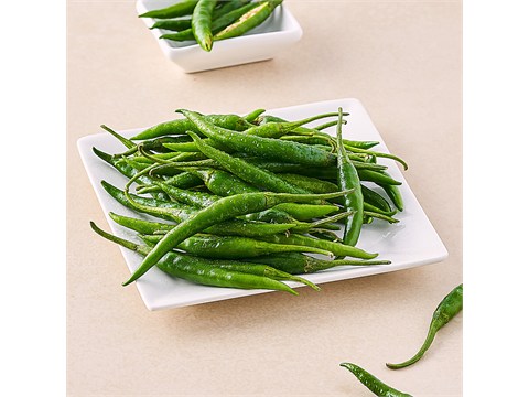 fresho! Green Chilli - Long & Medium, 500 g