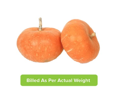 fresho! Disco Pumpkin - Organically Grown, 1 kg (1 pc)