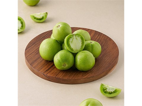 fresho! Tomato - Organically Grown (Unripe), Green, 500 g