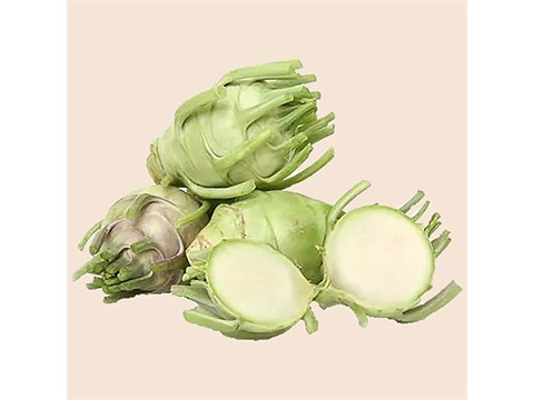 fresho! Knol Khol - Organically Grown, 500 g