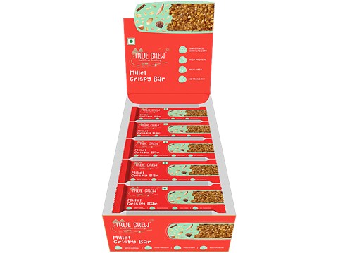 True Crew Millet Crispy Bar, 25 g