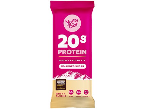 Yoga Bar Double Chocolate Protein Bar, 70 g