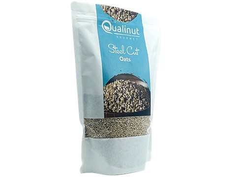 Qualinut Gourmet Steel Cut Oats - Rich In Antioxidants, For Weight Management, 1 kg