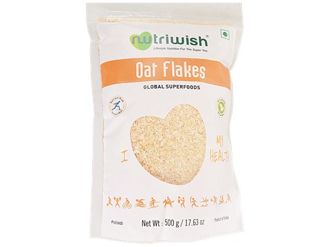 Nutriwish Oat Flakes, 500 g