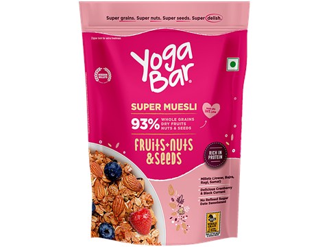 Yoga Bar Fruits, Nuts & Seeds Super Muesli, 400 g