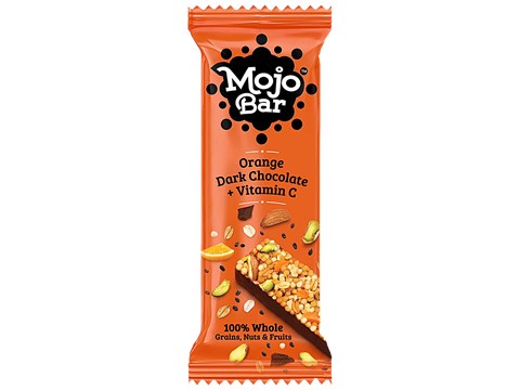 Mojo Bar Snack Bar - Orange, Dark Chocolate + Vitamin C, 32 g