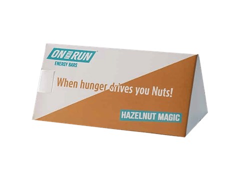 Ontherun Hazelnut Magic Energy Bars, 30 g
