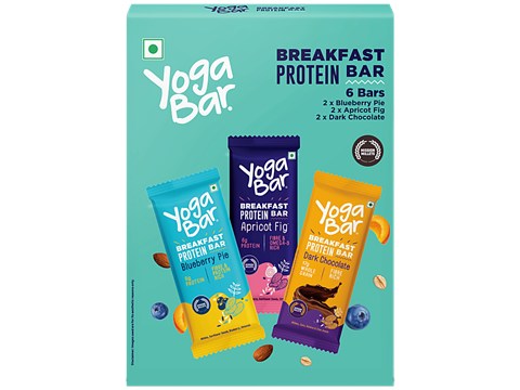Yoga Bar Breakfast Protein Bars - Assorted Flavours, 280 g