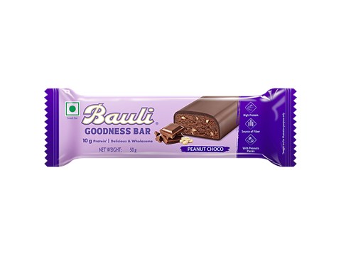 Bauli Goodness Bar - Peanut Choco, 50 g