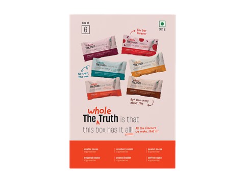 The Whole Truth All In One Protein Bar, 312 g