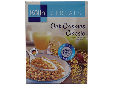 Kolln Oat Crispies - Classic, 375 g