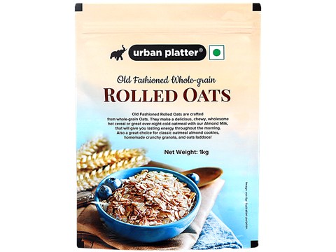 Urban Platter Rolled Oats, 1 kg