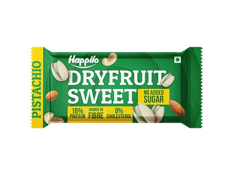 Happilo Premium Pistachio Dry Fruit Sweet, 35 g