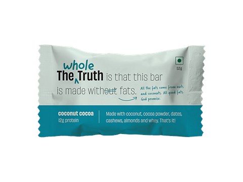 The Whole Truth Coconut Cocoa Protein Bar, 52 g