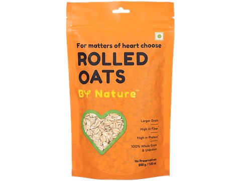 By Nature Oats - Rolled, 200 g