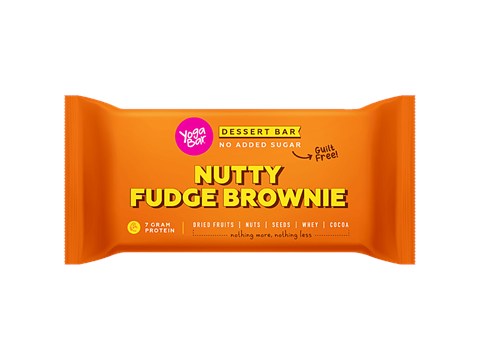 Yoga Bar Nutty Fudge Brownie Dessert Bar, 40 g