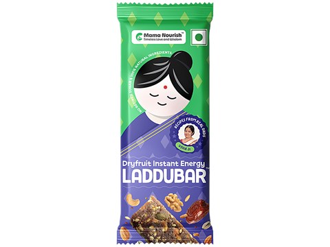 Mama Nourish Dryfruit Instant Energy Laddubar, 35 g