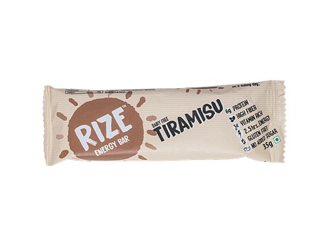 Rize Tiramisu Energy Bar, 35 g