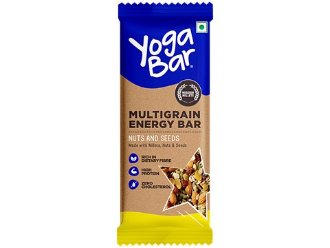Yoga Bar Nuts & Seeds Multigrain Energy Bar, 38 g