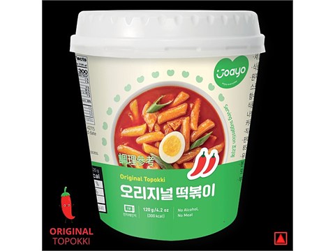 Joayo Original Topokki Instant Rice Cake, 120 g