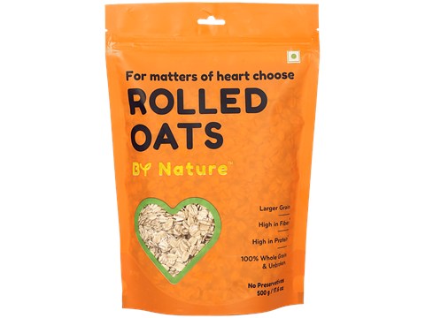 By Nature Oats - Rolled, 500 g