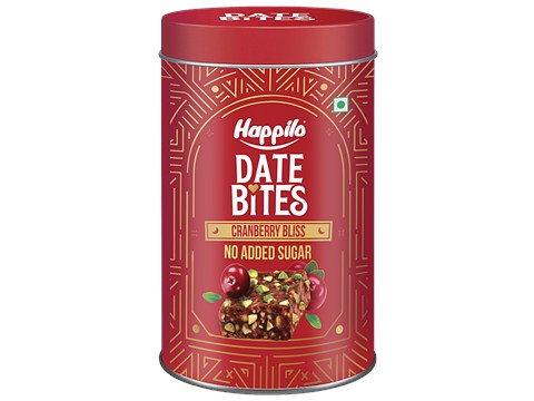 Happilo Cranberry Bliss Date Bites, 200 g