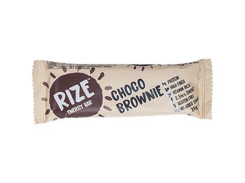 Rize Choco Brownie Energy Bar, 35 g