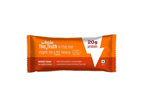 The Whole Truth Peanut Cocoa Protein Bar, 67 g