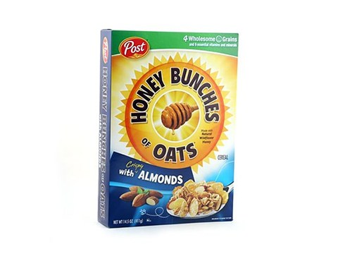 Post Selects Cereal - Honey Bunches of Oats (Almonds), 411 g
