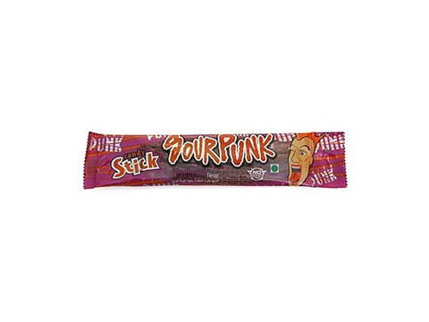 Sour Punk Candy Stick - Blue Berry Flavour, 40 g