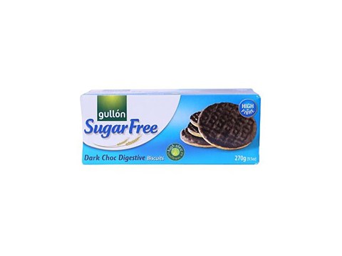 Gullon Sugar Free - Choco Digestive Biscuits, 270 g