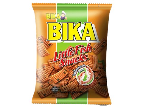 BIKA Little Fish Snacks Anchovies, 70 g