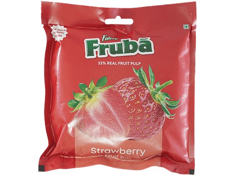 Falero Fruba Strawberry Fruit Bar, 192 g