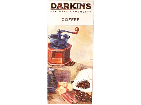 Darkins 65% Artisanal Dark Chocolate With Coorg Coffee, 50 g