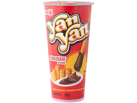 Yan Yan  Dip Biscuit - Creamy Chocolate Flavoured, 50 g